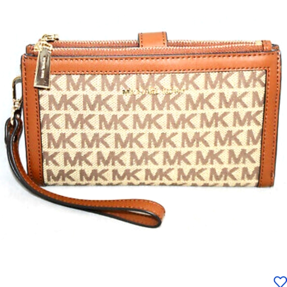 MICHAEL Michael Kors Handbags - Michael kors Adele Dbl Zip Phone Wallet